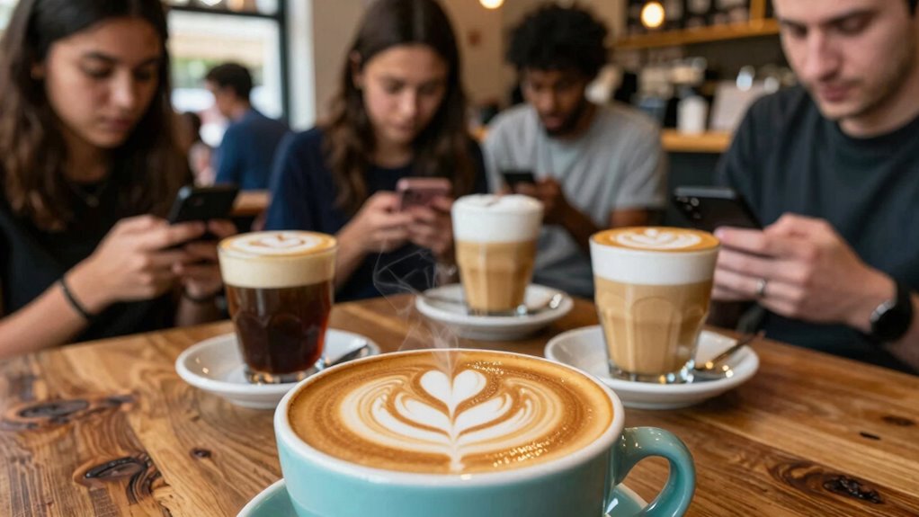 innovative sensory visual coffee sharing