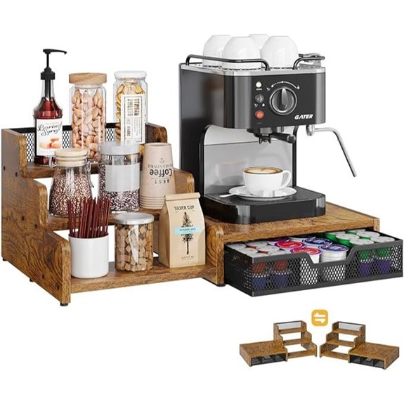 k cup coffee organizer