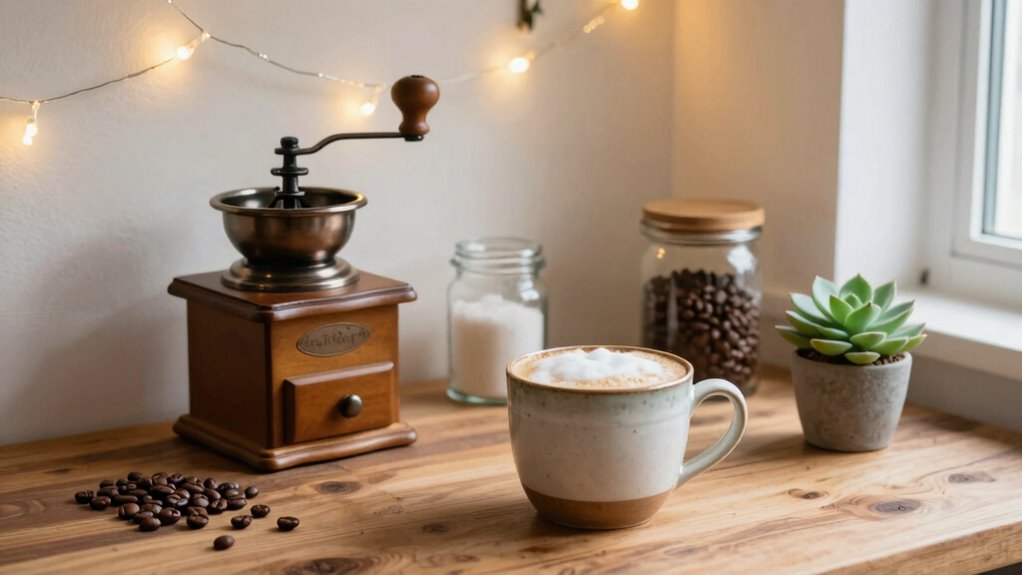 keep coffee nook tidy