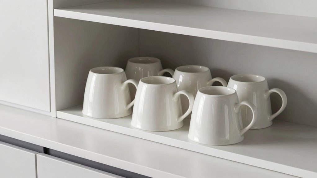 keep cups dry and organized