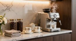 luxury coffee station design