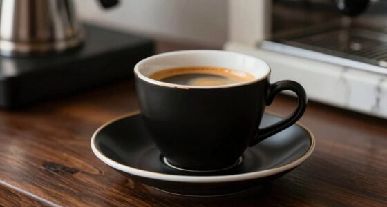 luxury espresso cup selection