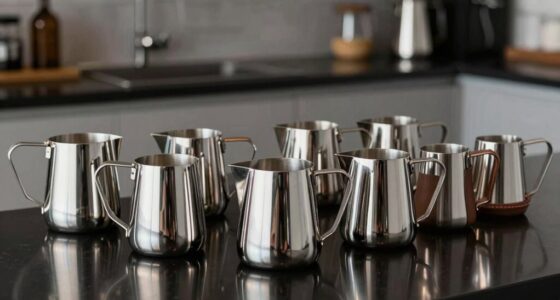 luxury frothing pitcher collections