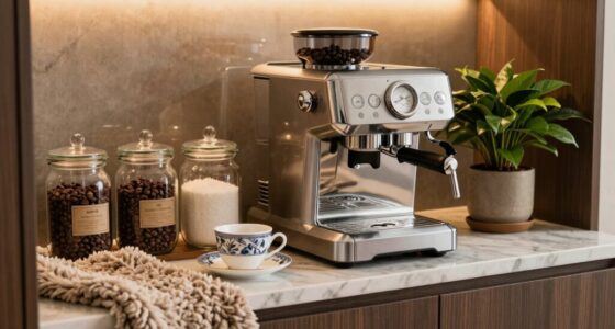 luxury guest room coffee stations