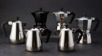 luxury induction moka pots