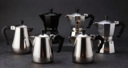 luxury induction moka pots