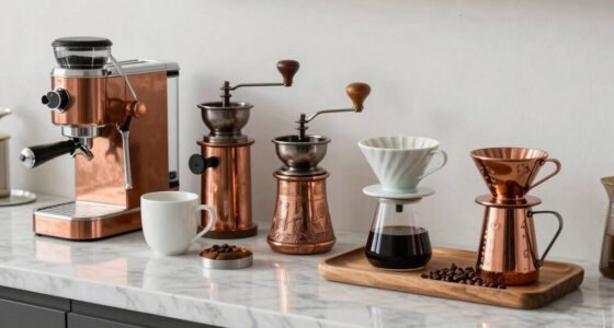 luxury manual coffee setups
