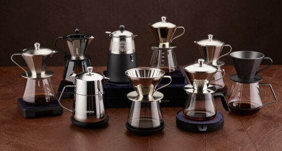 luxury travel coffee kits