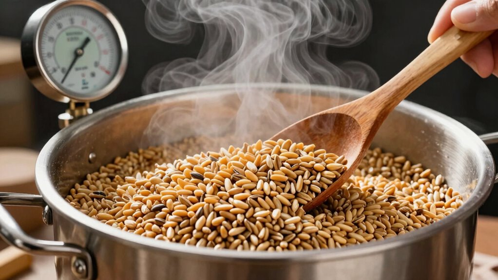 maintain consistent fermentation temperature