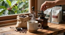 making ethical coffee routine