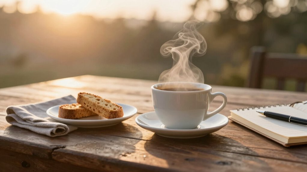 mindful coffee break ritual