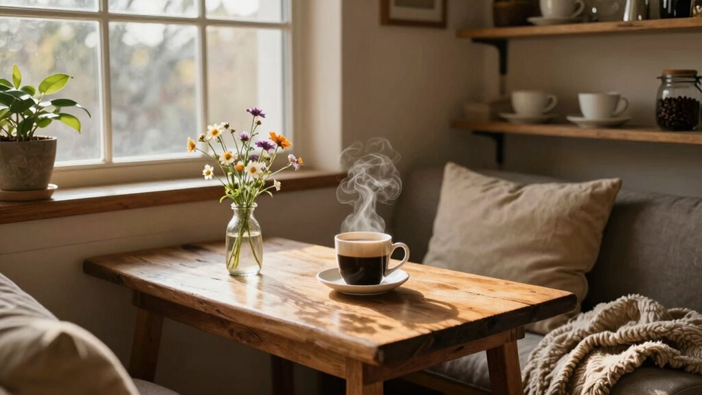 mindful coffee break routine