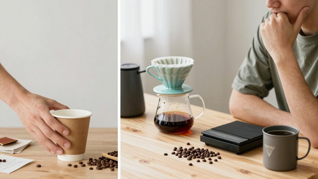 mindful coffee selection process