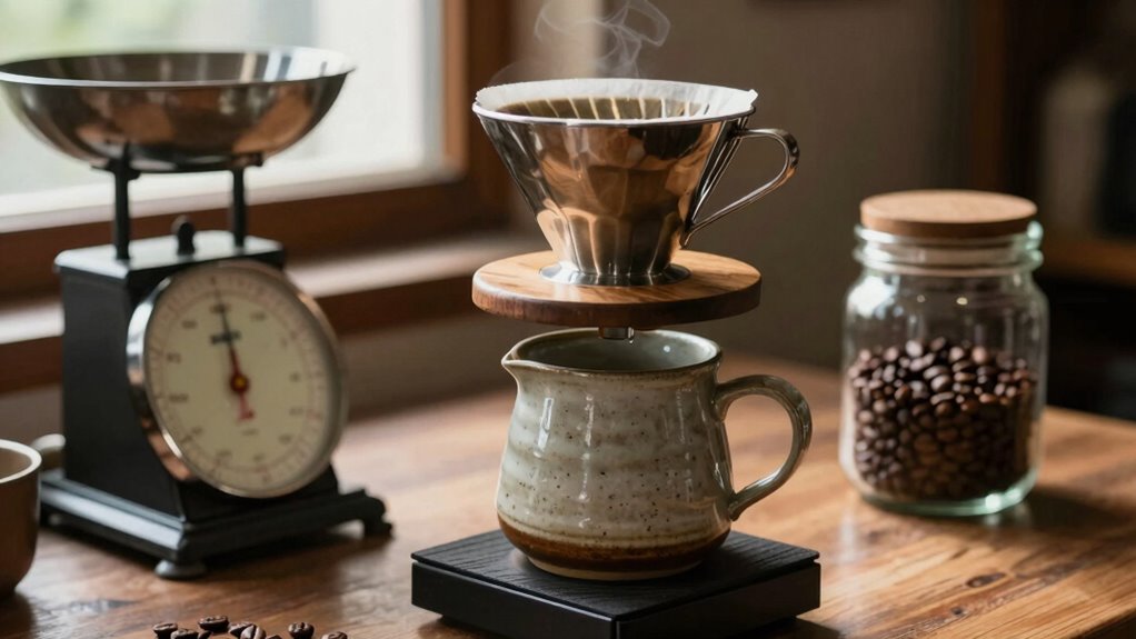 mindful sensory coffee ritual