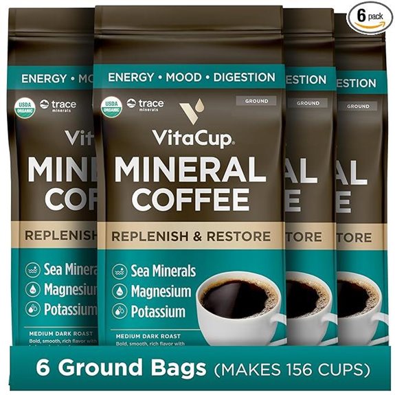 mineral infused coffee bags