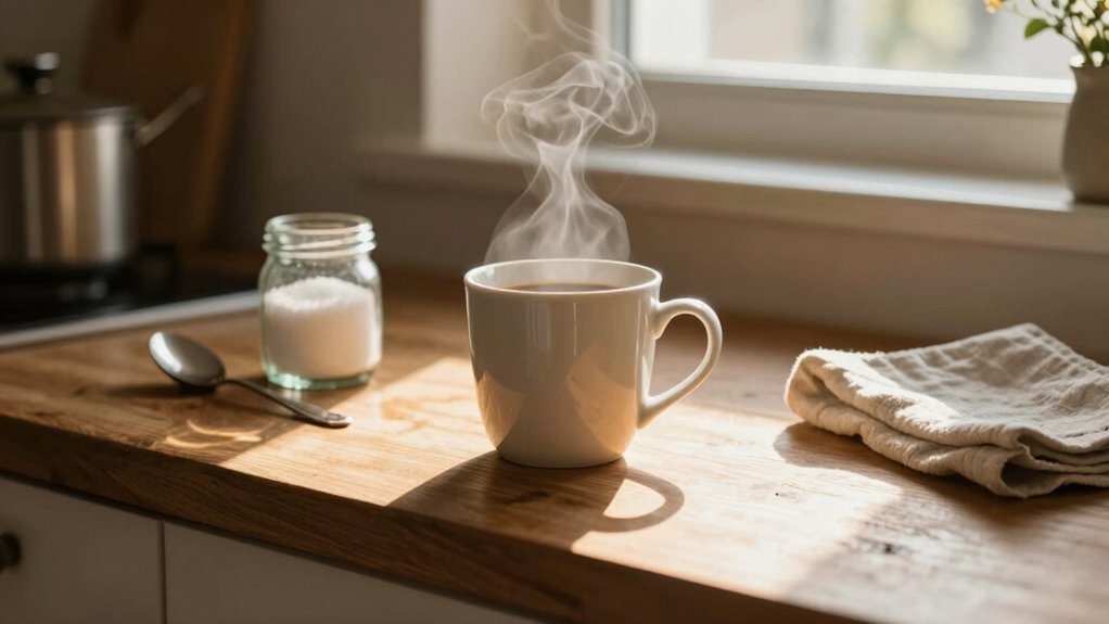 morning coffee reduces fatigue