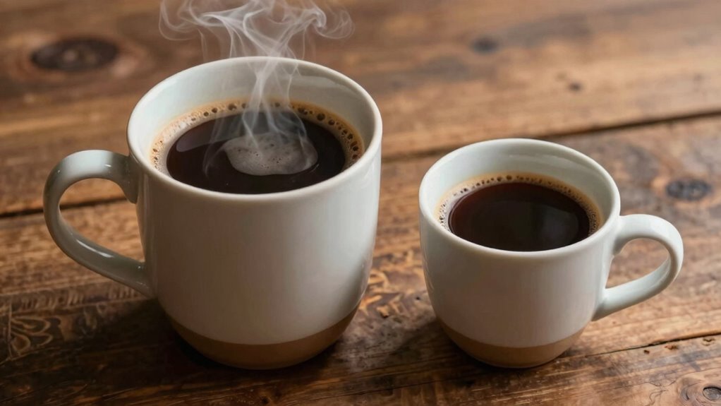mug size influences drinking habits