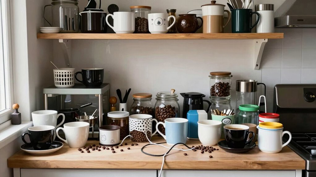 optimize coffee station layout