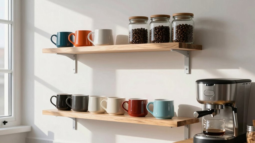 organize coffee essentials efficiently