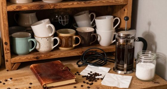 organize your coffee space