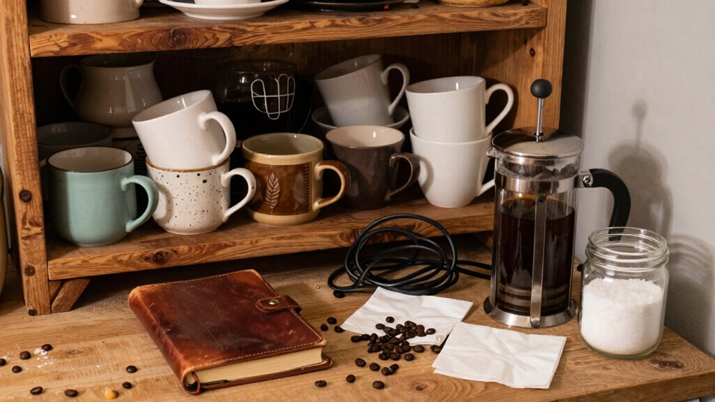 organize your coffee space