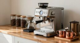 organized coffee gear storage