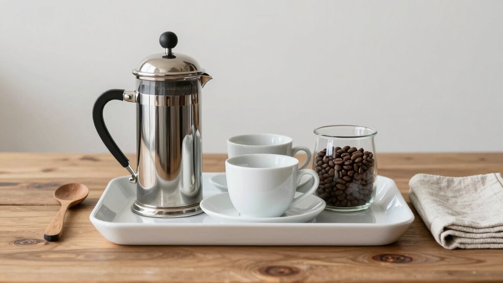 organized coffee station tips