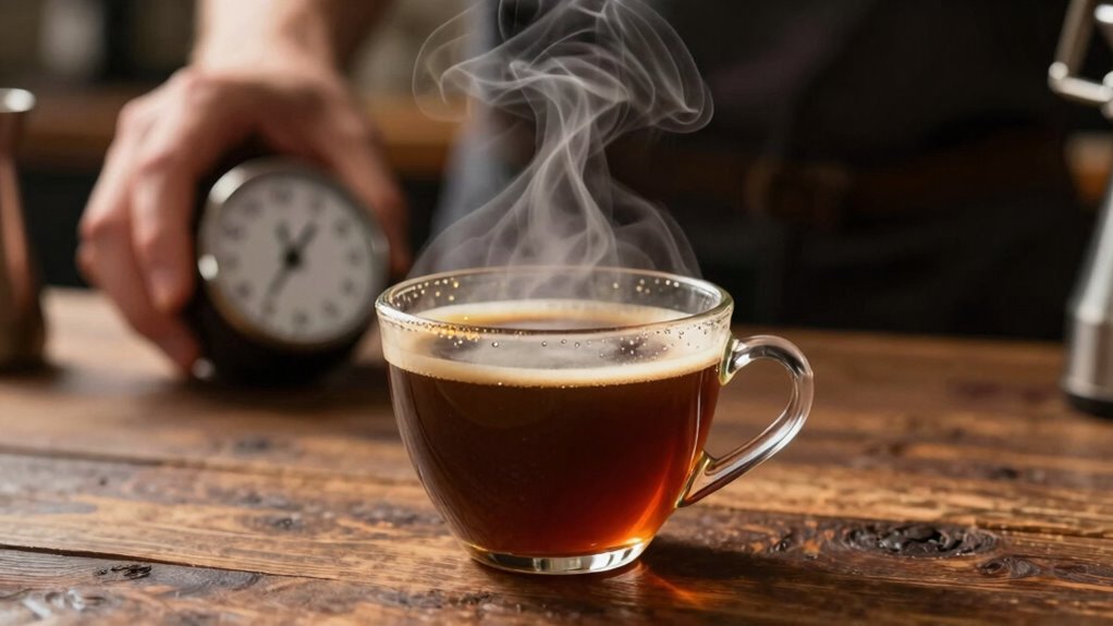 perfect coffee brew timing
