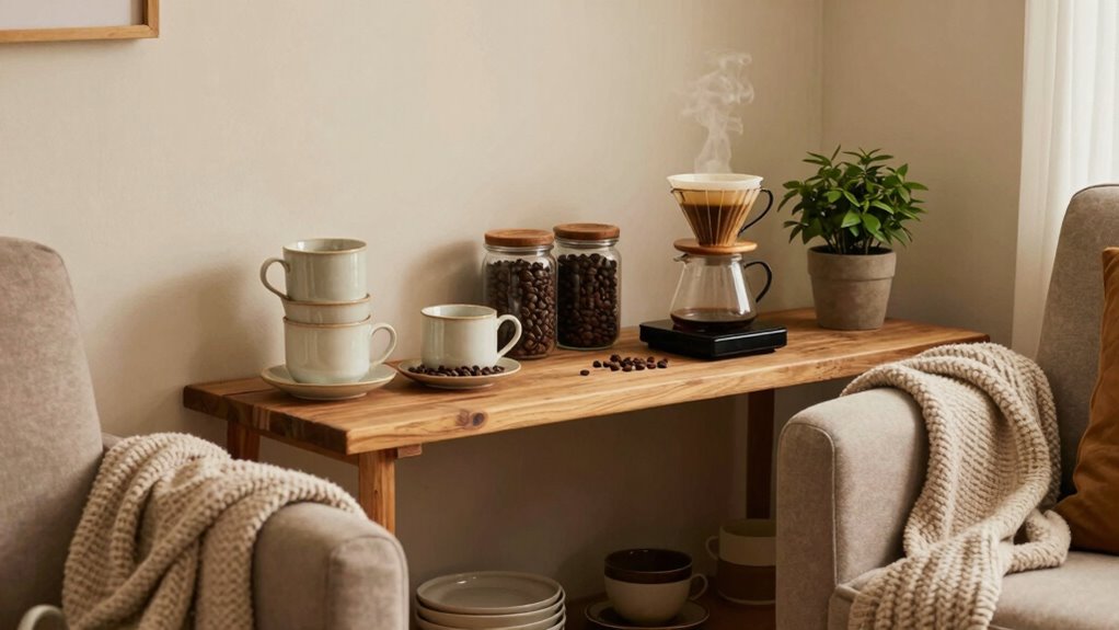personal coffee relaxation station