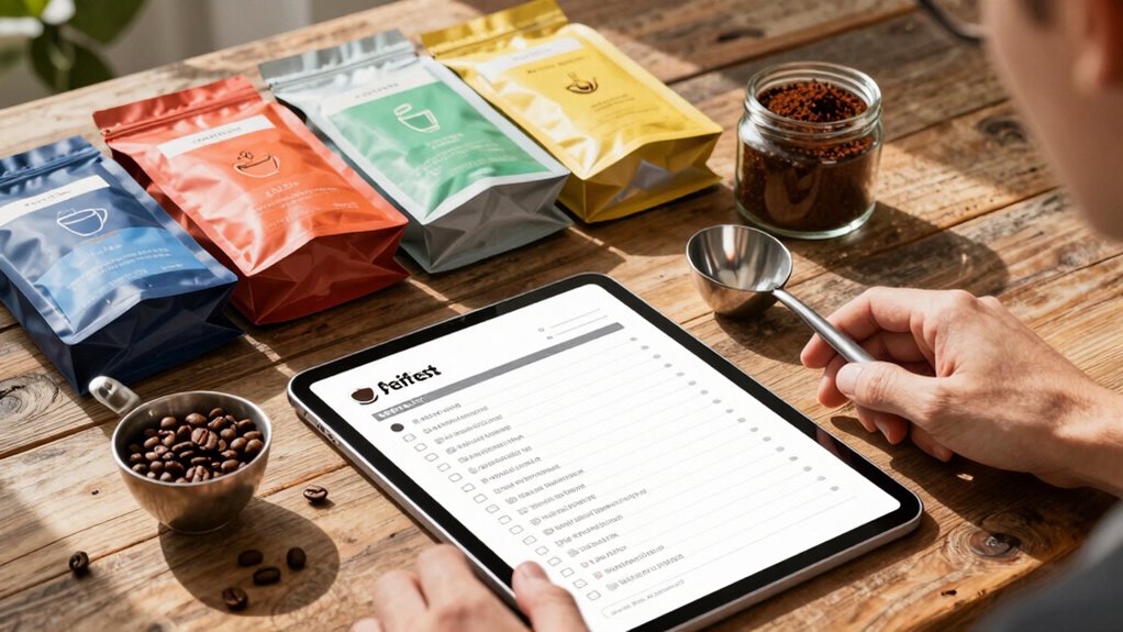 personalized coffee equipment list