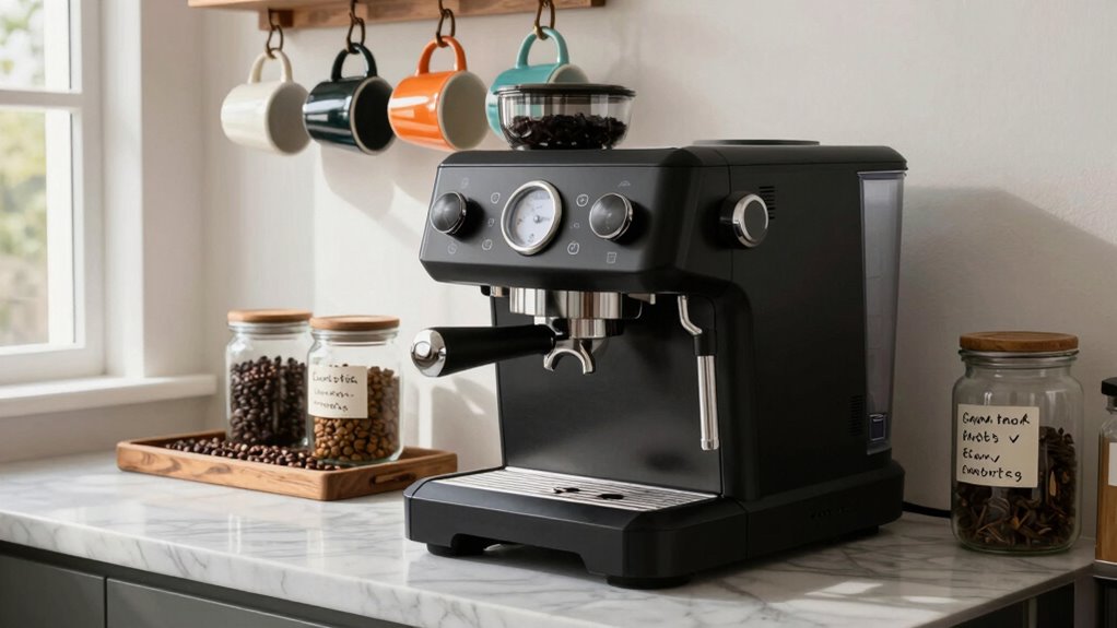 personalized coffee station decor