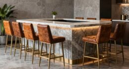 premium coffee corner stools