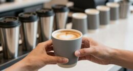 premium shared coffee reduces waste