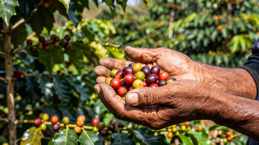 profit distribution in coffee supply