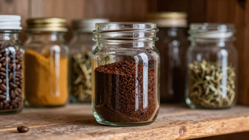 proper airtight coffee storage