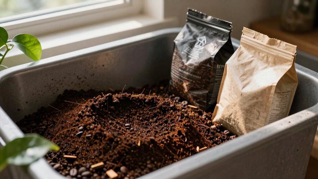 proper coffee composting tips