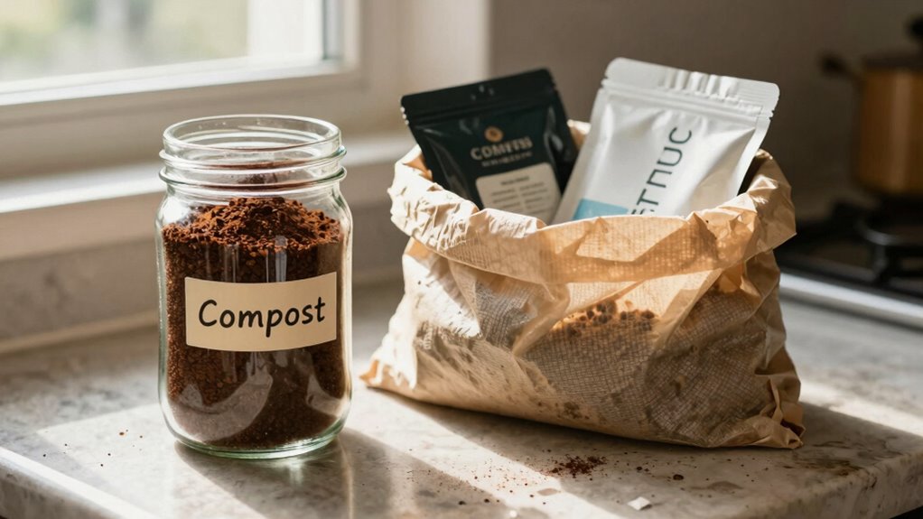 recycle compost repurpose grounds