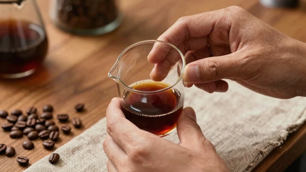 refine coffee tasting skills