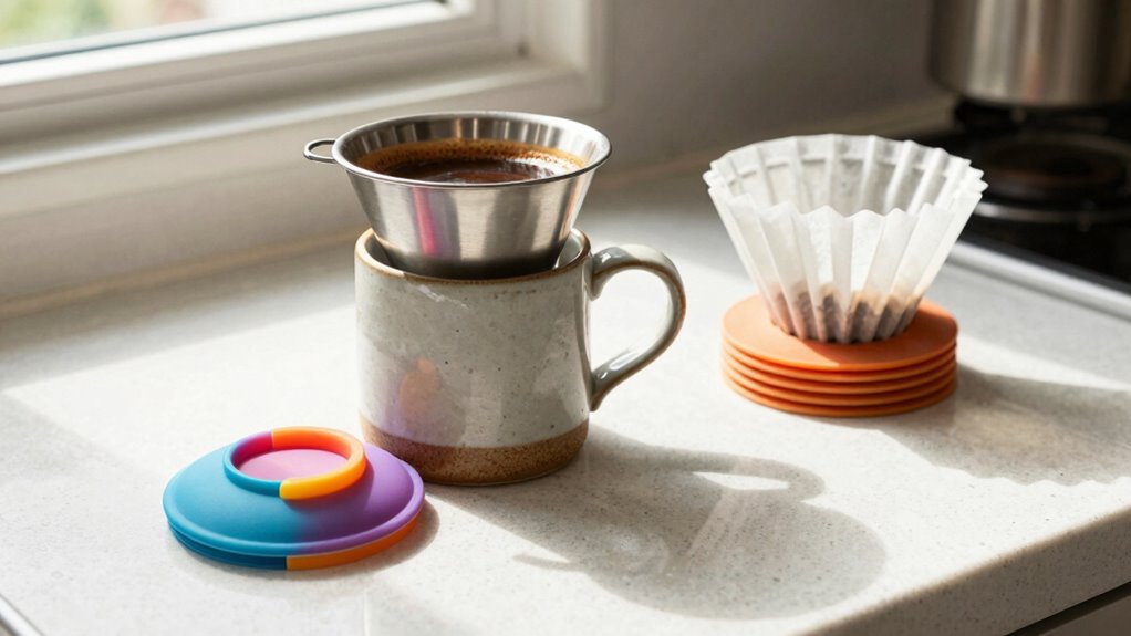 reusable sustainable morning routine
