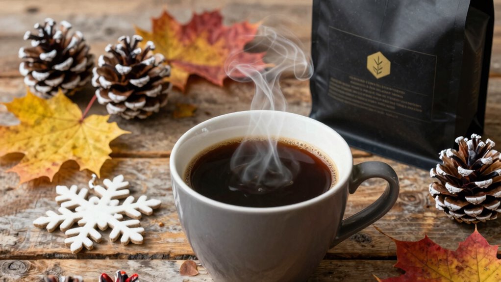 seasonal coffee packaging appeal