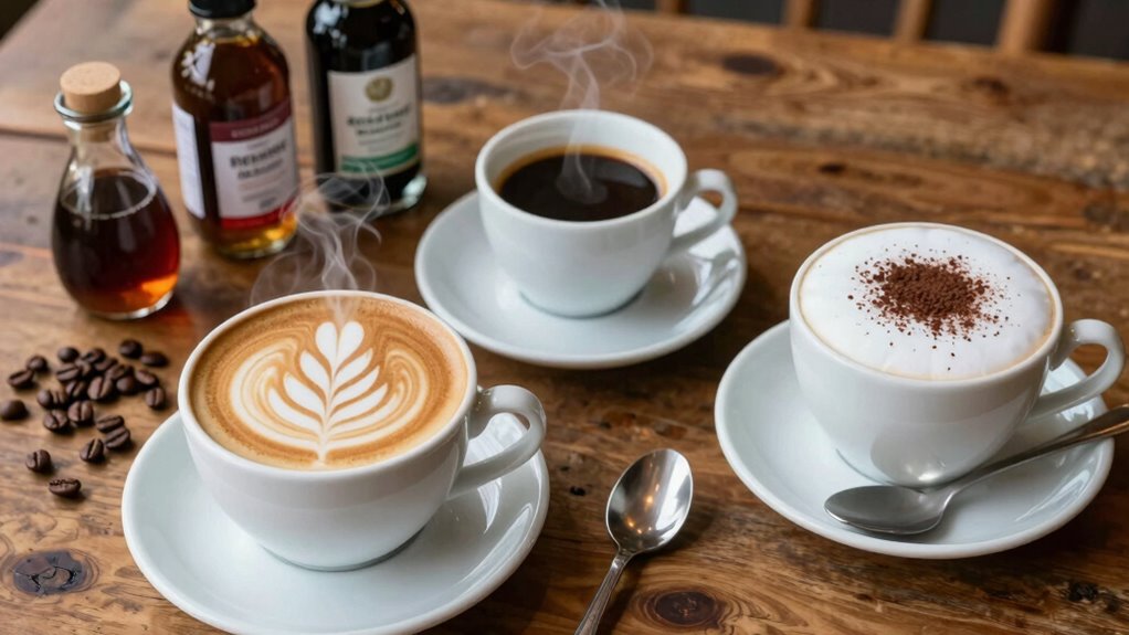 selecting diverse coffee options