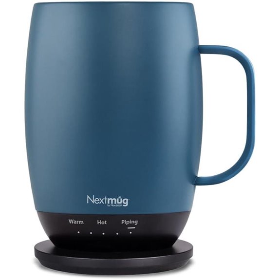 self heating 18 oz mug