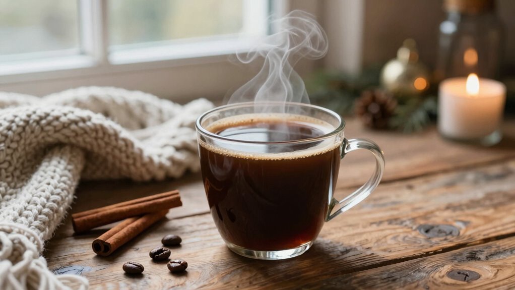 sensory warmth enhances coffee comfort