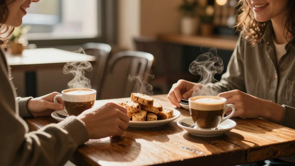 sharing coffee fosters connection