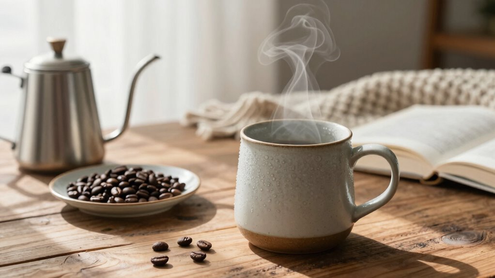 simple mindful coffee routine