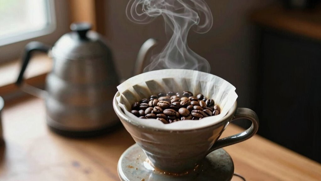 slow mindful coffee routine