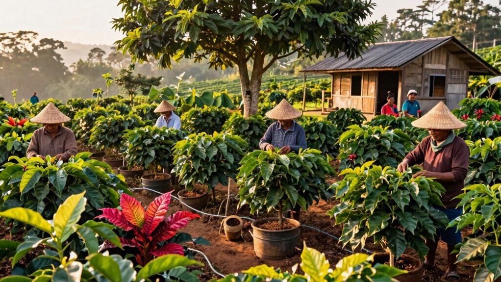 start sustainable coffee practices