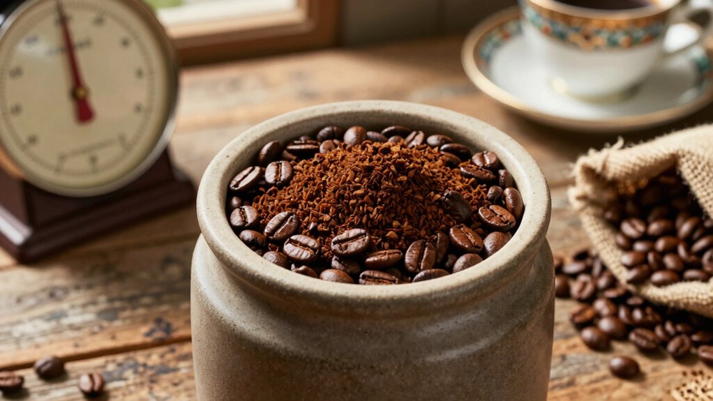 store coffee in airtight containers