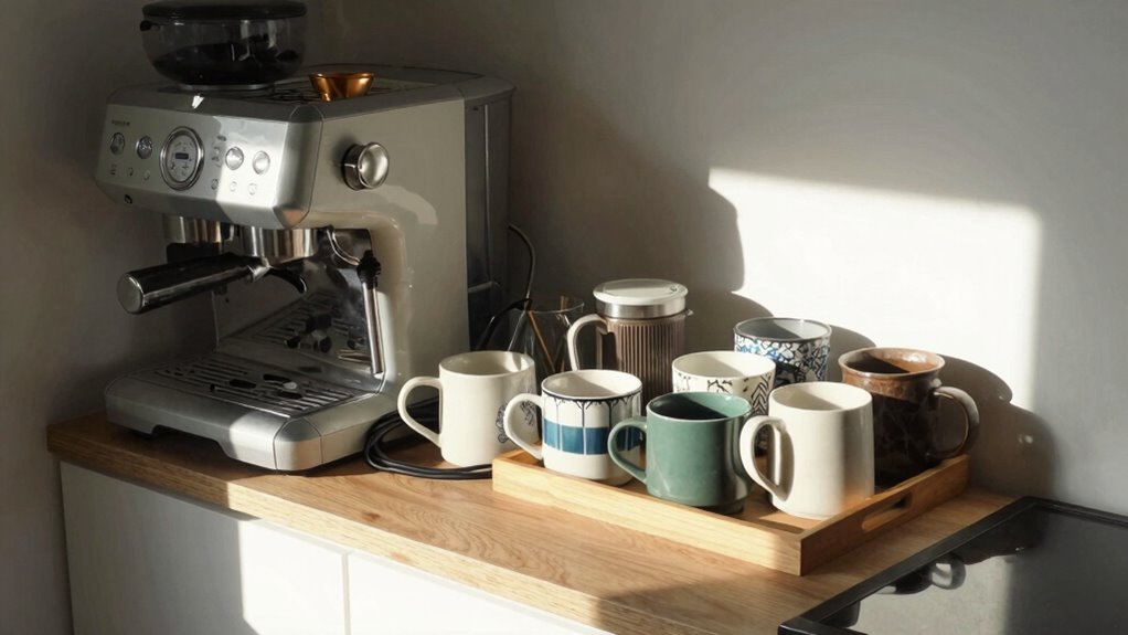 streamline small kitchen workspace