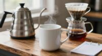 streamlined weekday coffee routine